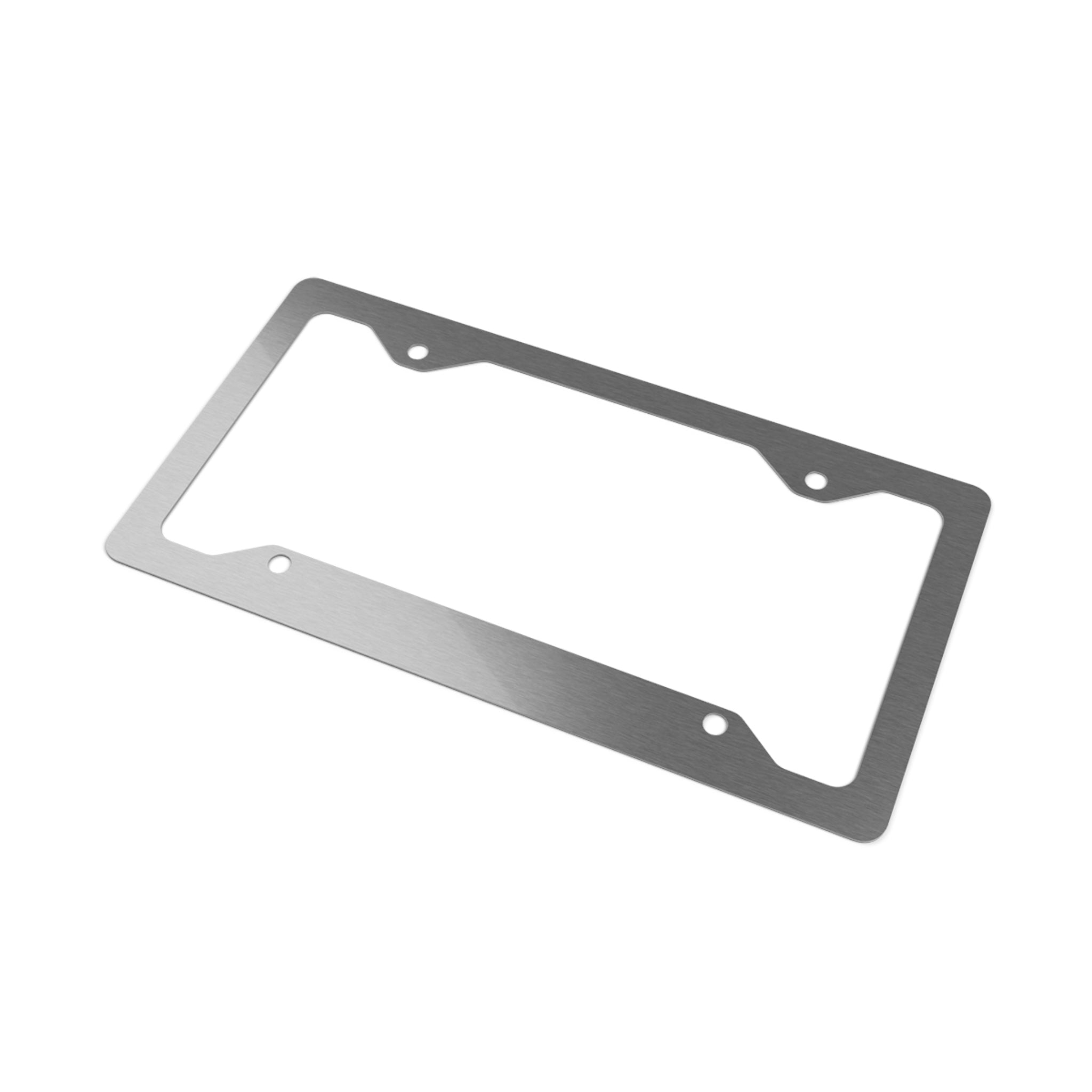 Dirtbikes Rule Metal License Plate Frame
