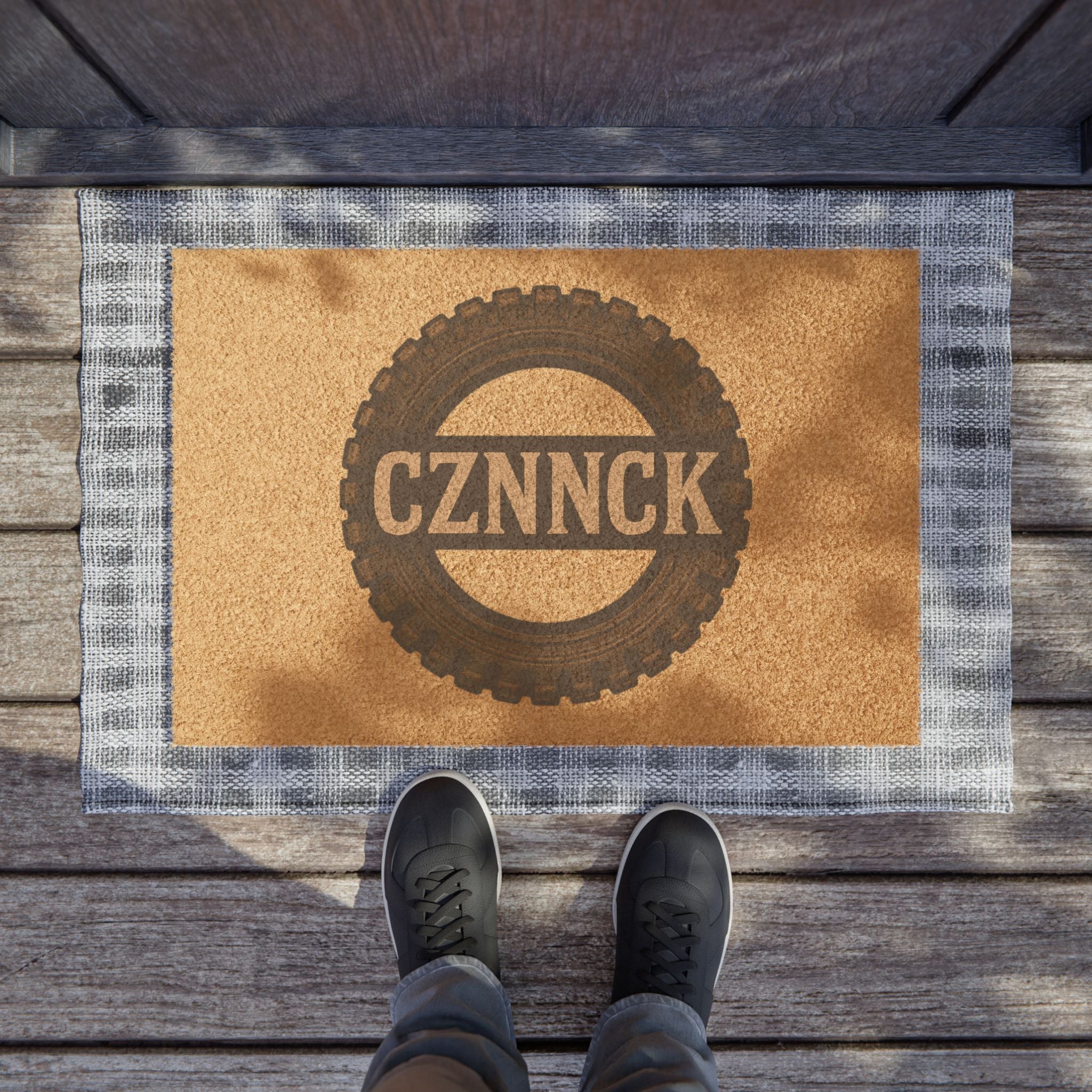 Garage Door Mat